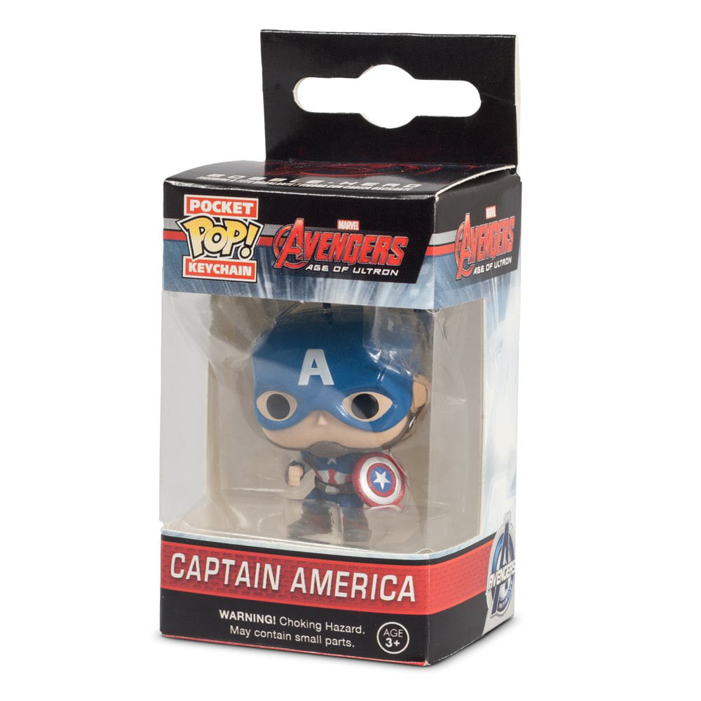 Pocket Pop llavero Capitan America Marvel 