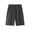 Dark Gray, variant on Wide Leg Short for Men Pull on Stretchy Work Dress Shorts High Waisted Business Casual Short with Pockets Black,XS
