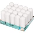 thumbnail image 1 of Pillar Candles Bolsius White, 2 x 6 pulgadas, sin perfume, juego de 20, 1 of 1
