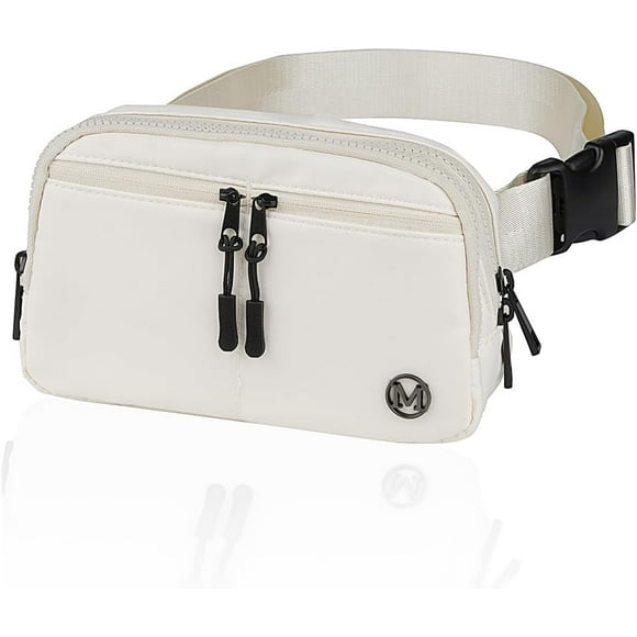 shiyou-Mokzer Fanny Pack 2L Belt Bag Crossbody Waist Bag for Women Men with Adjustable Strap, 5-Zipper Pockets Waterproof Fanny Packs for Travel Running Hiking