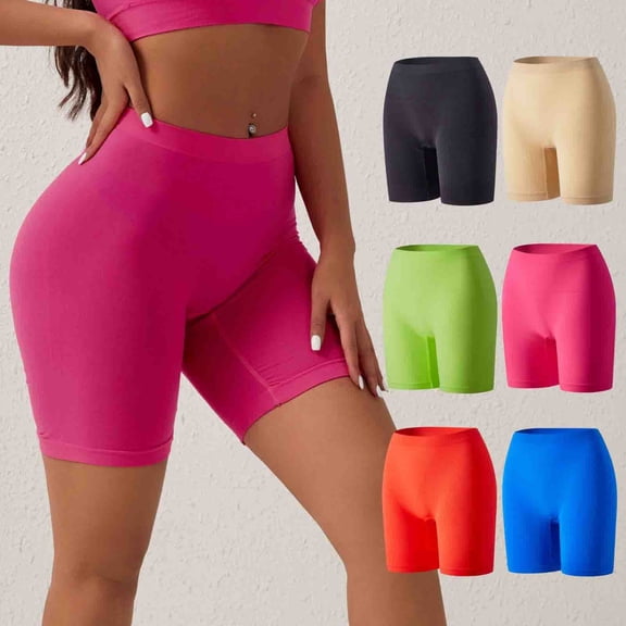 CHUMUD High Waisted Leggings for Women - Tummy Control Shorts Non See Through Workout Soft Yoga Short Pants