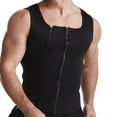 thumbnail image 6 of WAENQINLA Sauna Tank Tops for Men Bodybuilding Double Zipper Waist Trainer Slimming Undershirts Vest Body Shaper Shirt, 6 of 8