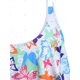 thumbnail image 4 of Deslumbrante mariposa de tiras de volantes más el tamaño de traje de baño de Tankini Rosegal Vestidos casuales de talla grande, 4 of 5