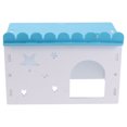 thumbnail image 1 of Shisuyan Small Pet Hiding Place Wood Plastic Plate 1Set 9.1X5.9X5.3In, 1 of 9