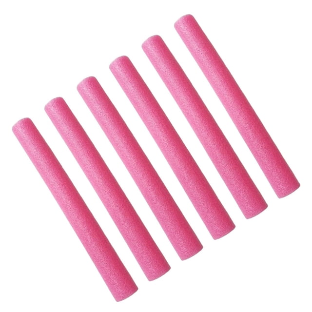6Pcs Trampoline Enclosure Pole Foam Sleeves Kids Trampoline Pole Protector for Tubing Pipe Red