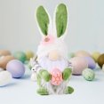 thumbnail image 4 of HongHeng Clearance Under $2.00 Easter Ear Checkered Soft Dwarf Doll Clever Clever Doll Decoration Home Decoration Products, 4 of 4