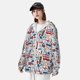 thumbnail image 3 of Balery London Symbols1 Sudadera ligera de manga larga con capucha y protección solar UPF 50+ para hombre y mujer, ideal para pesca y running-XX-Large, 3 of 7