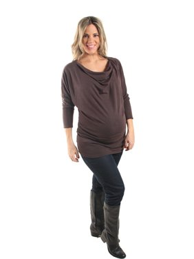 Brown Love My Belly Maternity Tops T Shirts Walmartcom