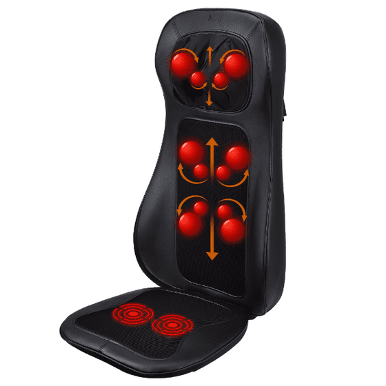 Kingbird Shiatsu Massage Seat Cushion With Heat 3 Height