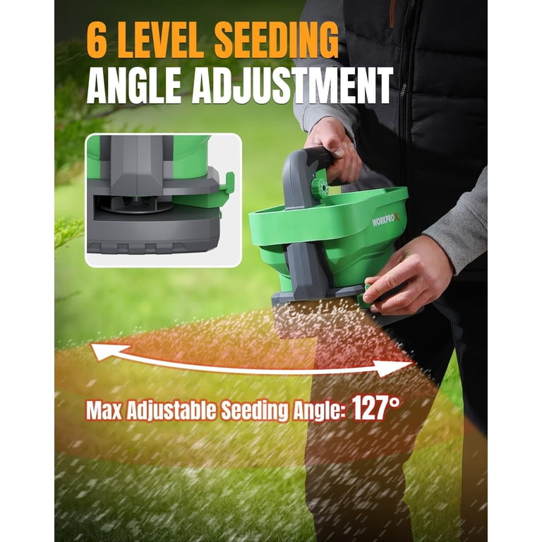 WORKPROX Battery Powered Spreader, 7.2V Rechargeable photo 5