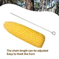 thumbnail image 4 of Comedero colgante para ardillas Uxcell de 37 pulgadas, soporte para mazorcas de maíz al aire libre, 4 of 7