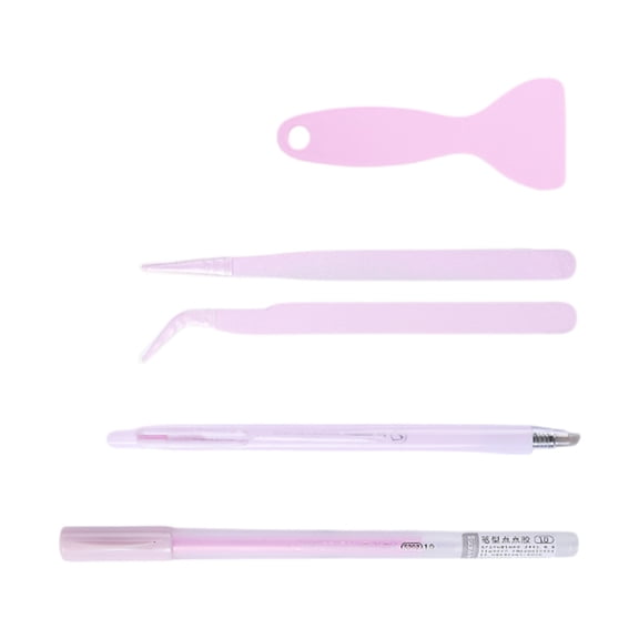 Scrapbooking Craft Tool Including Adhesive Applicator Spatula Ceramic Cutter And Tweezers For Card Making Scrapbooking