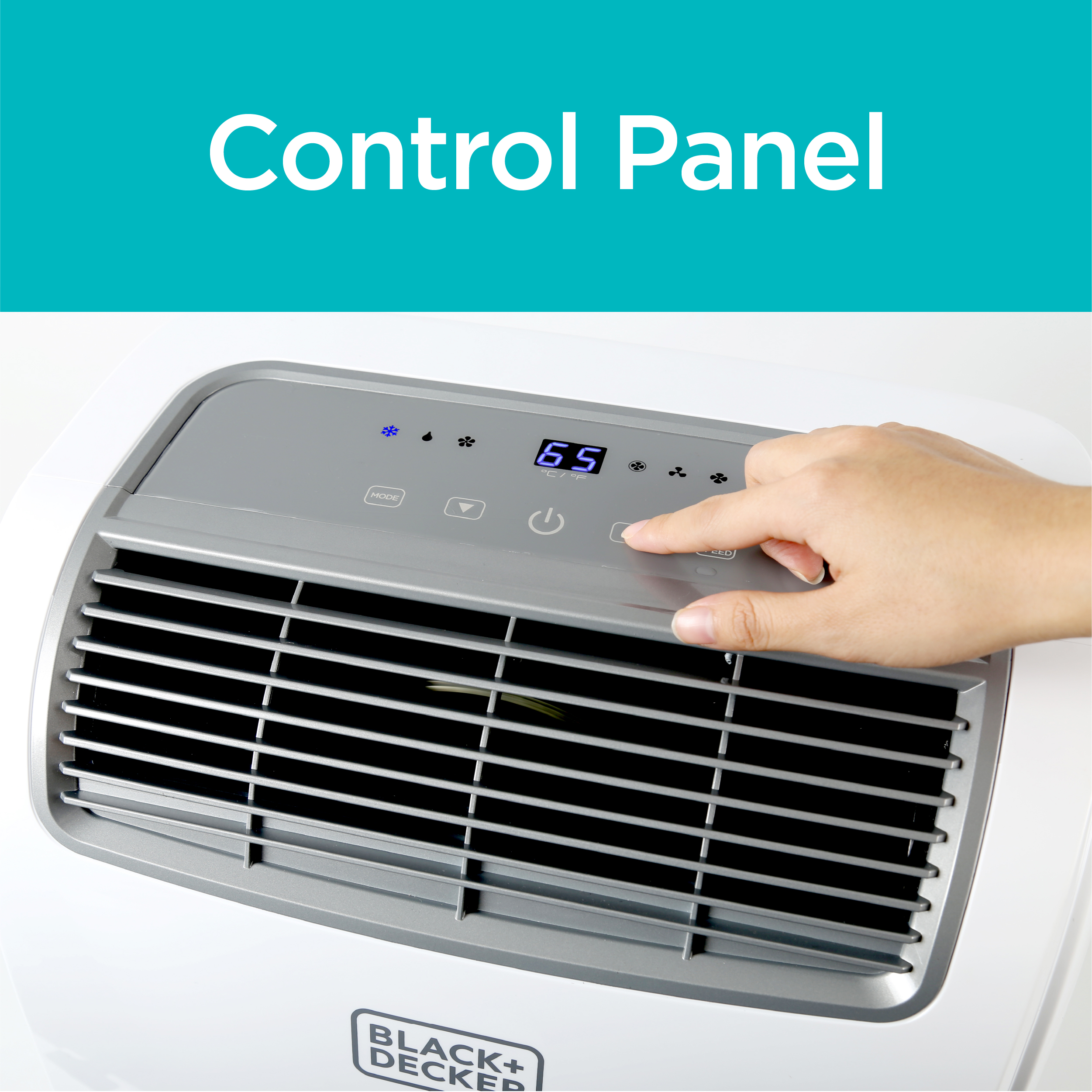 Black Decker Portable Air Conditioner, 10,000 BTU, BPACT10, Wh It is