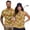 70s Flower, variant on Matching Couple Tennis Shirts Polynesian Flowers Quarter Zip Matching Golf Shirts for Couple Machine Washable Mens Hawaiian Shirt for Golf,Tennis,Hiking,Running,Gym