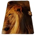 thumbnail image 2 of PKQWTM Sunset African Landscape Wildlife Animal Lions Book Cover Book Protector Book Sleeve Book Pouch Book Bag 6x9 inch, 2 of 4