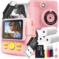 thumbnail image 3 of Cámara de Impresión Térmica Portátil, Minicámara de Moda, Regalo para Niños con Enfoque Automático Instantáneo, Color Rosa, 3 of 10