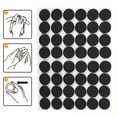 thumbnail image 4 of Non-Slip Black Rubber Feet Pads, Floor Protector Rubber Pads, For Home For Tiles, 4 of 8