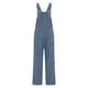 thumbnail image 3 of Ceisia Men's Denim Bib Overalls Loose Fit Solid Color Work Pants with Multi Pockets Light Blue XXXXL Gifts, 3 of 6