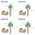 Professional Woodworking Router Bit Set 8mm Shank for Engraving ...