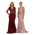thumbnail image 1 of Long Sleeve Gala Gown, 1 of 3
