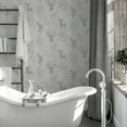 thumbnail image 2 of Arthouse Gilbert Black Etched Stag Wallpaper, 2 of 7