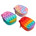 thumbnail image 3 of Juguetes De Búho, Billetera De Burbujas Con Llavero, Juguete De Burbujas Sensorial Antiestrés Para Niños Monstrate HA042944-03, 3 of 6