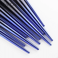 thumbnail image 4 of Set de brochas de maquillaje para cabello sintético azul marino, 10 unidades, 4 of 4