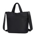 thumbnail image 2 of Bolsa De Hombro Bolso bandolera para mujer Bolso de hombro de nylon informal Bolsos de tendencias simples (Negro) Likrtyny Para Estrenar, 2 of 3