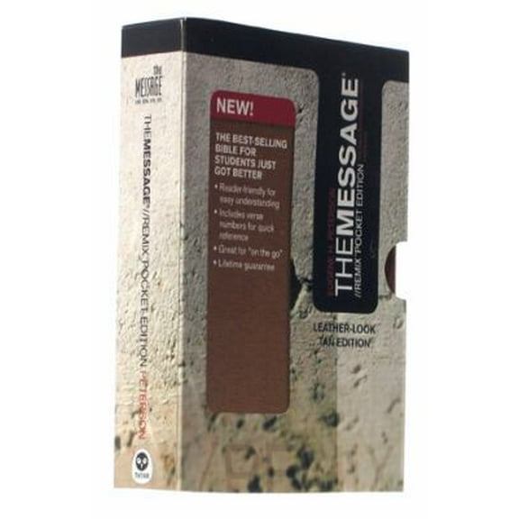 Pre-Owned Message Remix Pocket Bible-MS (Paperback) 1600061796 9781600061790