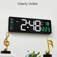 thumbnail image 5 of reloj de pantalla grande de la función de 16 pulgadas, reloj digital, reloj de pared simple de la sala de estar, 5 of 5