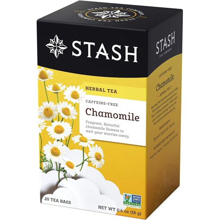Premium Chamomile Tea, Tea Bags, 20-Count Boxes (Pack of 6) ( Value Bulk Multi-pack)36