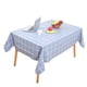thumbnail image 2 of Mantel de PVC Mantel de PVC Rectángulo Grande Cena Mesa Cove Protector Azul Magideal Mantel de PVC, 2 of 7