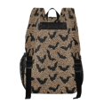 thumbnail image 3 of Large Clear PVC Backpack Heavy Duty See Through Backpack for Adults Work Travel, Leopard Bats Printed 12L, 3 of 8
