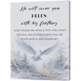 thumbnail image 2 of Scripture Wall Art Bible Verse Wall Decor Christian Inspirational White Dove Pictures Canvas Print Painting Artwork Home Decorations for Bedroom Living Room Office 12"x16", 2 of 6