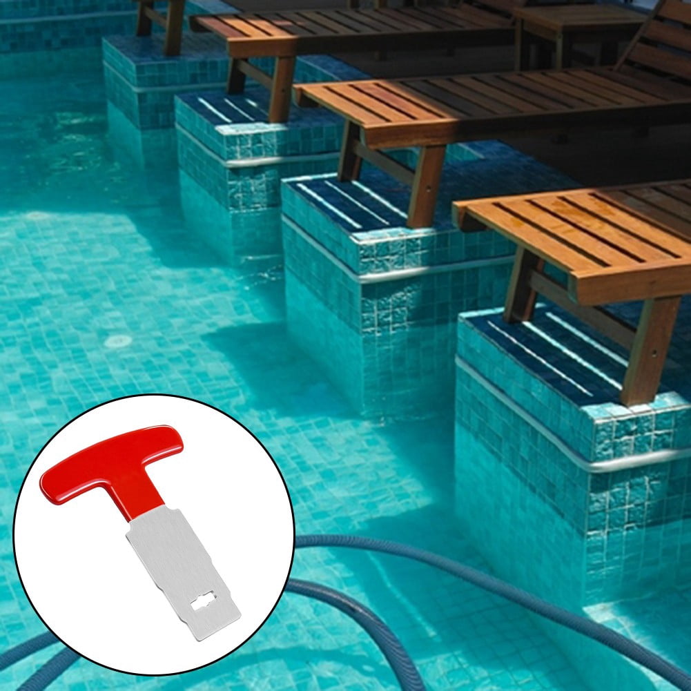 Outil De Retrait Pour Raccords De Piscine - En Acier Inoxydable, Pour Boules Hayward
