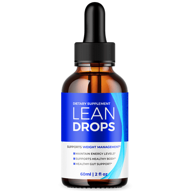 Lean Drops Advanced Health and Fitness Support Supplement with Natural Ingredients 30 Servings