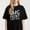 Black-2, variant on Whimsical Text Graphic for Everyone Funny OMG Point Your Toes Casual Tee print T Shirt