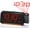 Red Digit+red Projection, variant on Projection Clock for Bedroom Ceiling, 118 dB Super Loud for Heavy Sleepers, Dual with Weekday/, Adjustable Volume, 6.7" Large Digital Dimmable Display, Easy to Read