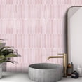 thumbnail image 4 of DEWOO Pink Long Hexagon Tile Peel and Stick Backsplash, 10 Sheets Self-Adhesive Wall Tiles Stick on Back Splash for Kitchen, Bathroom, Fireplace,RV(12"×12"), 4 of 14