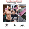 thumbnail image 4 of Barbell Squat Pad Nylon Padding AntiSlip- Thick Foam Barbell Pad for Squats Cushion, Lunges&Bar Padding for Hip Thrusts - Standard Weight Bar Pad - Provides Cushion to Neck Shoulders Training, 4 of 7