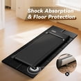 thumbnail image 4 of Walking Pad Mat For Carpet And Hardwood Floors  1/4" Thick Foldable Treadmill Floor Protection Non-slip High Density Bike Elliptical Home Gym Use, 4 of 7