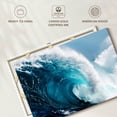 thumbnail image 6 of Elephant Stock Raw Ocean Waves Wall Art - Horizontal Canvas Wall Art - Living Room Wall Decor - Beach Canvas - Teal And Blue Decor - 30" x 20", 6 of 8