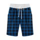 thumbnail image 4 of Puntoco Pantalones cortos casuales para mujer Pantalones cortos casuales de cinco puntos con cordón y estampado para mujer, 4 of 4