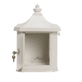 thumbnail image 3 of Gibraltar Mailbox - Hamilton - Premium Large Locking Aluminum Post Mount White, 3 of 8