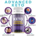 thumbnail image 3 of (3 Pack) Keto Strong - Keto Diet Pills Advanced Weight Management & Appetite Suppressant Keto BHB Supplement for Women and Men - 180 Capsules, 3 of 5
