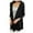 Black, variant on Long Cardigan for Women Long Sleeve Thin Spring Summer Autumn Pocket Open Front Jacket Black