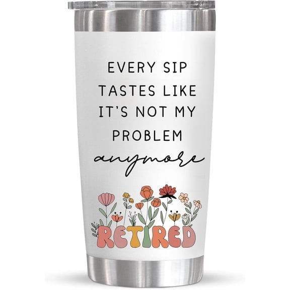 Retirement Gift for Woman Men 2026-20 Oz Tumbler-Coworker Leaving,Goodbye, Going Away, Farewell, Retired Gifts for Coworkers, Friends