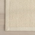thumbnail image 5 of nuLOOM Monica Geometric Wool Area Rug, 4' x 6', Ivory, 5 of 8