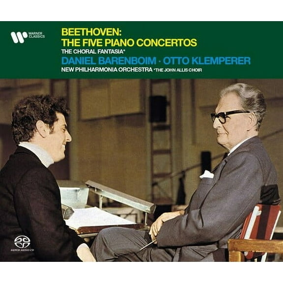 Barenboim,Daniel / Klemperer,Otto - Beethoven: 5 Piano Concertos, Choral Fantasy (3 Hybrid Sacd) - Music & Performance - SACD