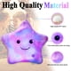thumbnail image 4 of Peluche colorido Pillow KAHEAUM con iluminación LED con forma de estrella, 4 of 7
